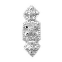 N310 14K 1 DIAMOND SLIDE-PINK GOLD 
